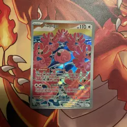 Pokemon TCG: Flamigo 227/193 Full Art Ultra Rare Holo Paldea Evolved NM IR AR - Image 1