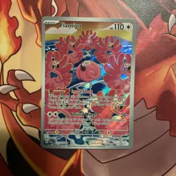 Pokemon TCG: Flamigo 227/193 Full Art Ultra Rare Holo Paldea Evolved NM IR AR - Image 2