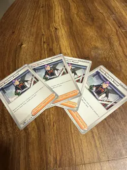 4x Team Rocket's Petrel 176/182 - NM Playset - Trainer x4 - Pokemon TCG - Image 1