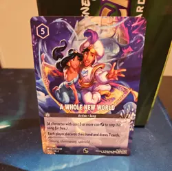 Disney Lorcana A Whole New World Infinity Promo10/C1 EN 1 Non Foil NEVER PLAYED - Image 1