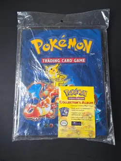 Pokemon Original Trading Card Folder 1999 Sealed Charizard Pikachu blastoise - Image 1