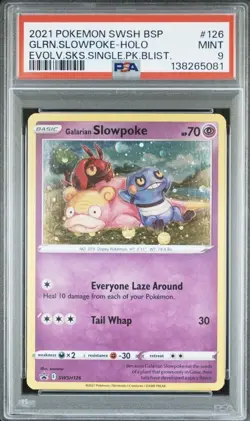 Galarian Slowpoke SWSH126 SWSH: Sword & Shield Promo Cards Holo - Image 1