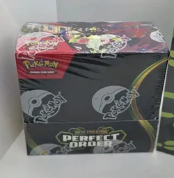 Pokemon Card Mega Evolution Perfect Order Booster Box +Etb & Boost Bundle Set - Image 3
