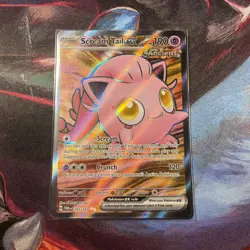 Pokemon TCG Scream Tail EX Twilight Masquerade Ultra Rare Card 197/167 - Image 1
