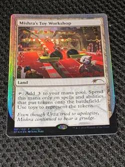 MTG Magic The Gathering Mishra's Toy Workshop Holiday Promo 2014 - Excellent - Image 1