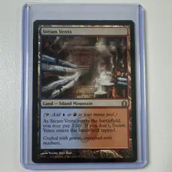 Steam Vents Return to Ravnica Land Rare Blue Red 247/274 2012 Yeong-Hao Han - Image 1