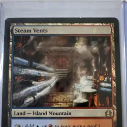 Steam Vents Return to Ravnica Land Rare Blue Red 247/274 2012 Yeong-Hao Han - Image 3