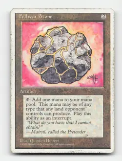 Fellwar Stone Fifth Edition # Magic the Gathering Heavy Play - Image 1