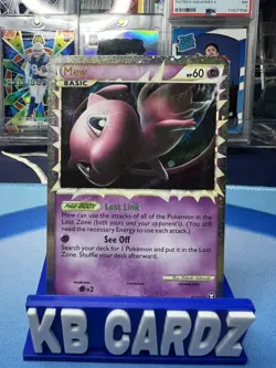 Pokemon Mew (Prime) 97/102 Triumphant Holo LP+ - Image 1