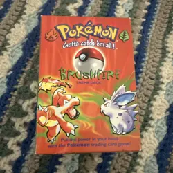Pokemon Brushfire Full Theme Deck Base Set WOTC Vintage 1999 Complete Box - Image 1