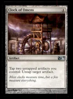 MTG Clock of Omens LP Light Play Magic 2013 [1905] - Image 1