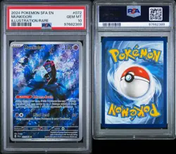 PSA 10 MUNKIDORI #072 2024 POKEMON SFA EN-SHROUDED FABLE ILLUSTRATION RARE - Image 3