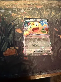 Pokemon TCG - Meowth EX 62/88 : Double Rare - Perfect Order NM - Image 1
