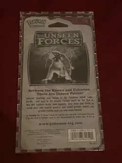 Lot of two pokemon ex unseen forces blister packs - typhlosion and steelix art - Image 2