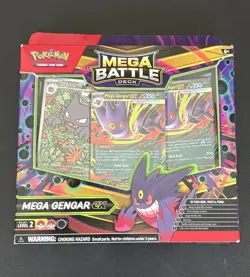 Pokemon Mega Gengar ex Mega Battle Deck - with Haunter Promo within - Sealed 1 - Image 1