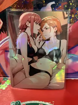 Holo Beautiful Waifu Handmade Card Goddess Story CCG Anime Single Sided - Image 1