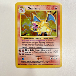 Charizard 4/102 Base Set Holo LP/MP - Pokemon Card - Image 1
