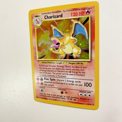 Charizard 4/102 Base Set Holo LP/MP - Pokemon Card - Image 3