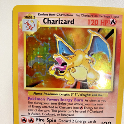 Charizard 4/102 Base Set Holo LP/MP - Pokemon Card - Image 4