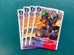 Punkmon BT20-069 Playset Special Booster 2.5 Digimon Card Game x4 - Image 1