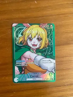 One Piece Card TCG - Carrot (OP08-021) English Parallel Leader Card - Image 1