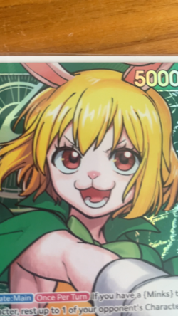 One Piece Card TCG - Carrot (OP08-021) English Parallel Leader Card - Image 2