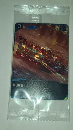 Cyberpunk TCG Floor It Sealed Promo Card - Image 2