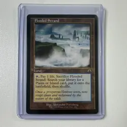 Flooded Strand Retro Frame Modern Horizons 3 Land Rare Colorless 436 Forssberg - Image 1