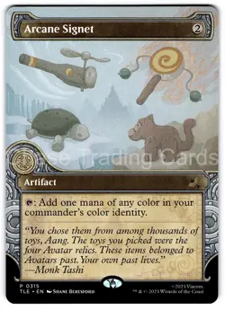 Arcane Signet 315 Promo Non-Foil The Avatar Last Airbender MTG Mint NM - Image 1