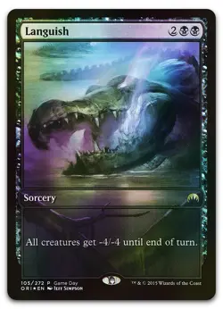 Languish #105 (Foil) (NM) Game Day & Store Championship GAME Magic MTG - Image 1