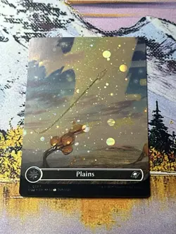 Plains - Galaxy Foil - Borderless - EOE - MTG - EN - NM - 0367 - Image 1