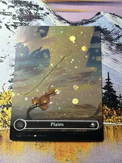 Plains - Galaxy Foil - Borderless - EOE - MTG - EN - NM - 0367 - Image 3