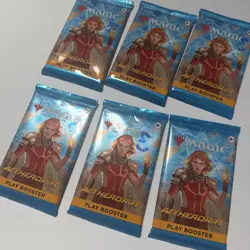 Magic The Gathering Aetherdrift Play Booster Set Of Six Packs - Image 3