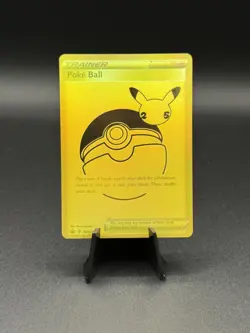 Pokemon TCG Celebrations 25th Anniversary Promo Poke Ball Gold SWSH146 - Image 1