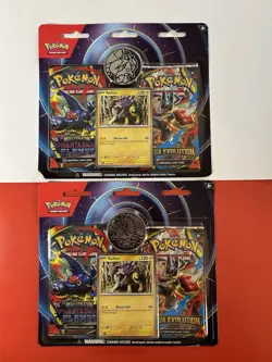 (2) Pokemon Mega Evolution & Phatasmal Flames Blister Packs (Raikou Cosmos Promo - Image 1