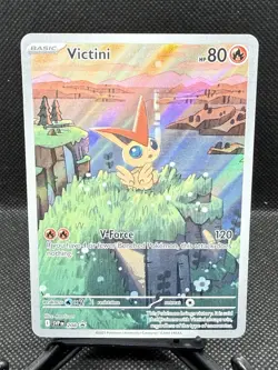 Pokemon Card TCG - Victini SVP 208 Scarlet & Violet Black Star Promo - Image 3