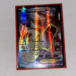 Gyarados EX Full Art Ultra Rare 114/122 Breakpoint Holo Pokemon Card English - Image 5