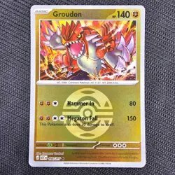 Groudon - 108/217 - Dusk Ball Reverse Holo - Ascended Heroes - Pokemon TCG - NM - Image 1