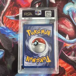 PSA 9 Moltres 2000 POKEMON BLACK STAR PROMO TOSHINAO AOKI ERROR #21 - Image 2