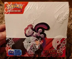 Pokemon TCG Destined Rivals Booster Box Sealed 36 Packs w/small tear - Image 1