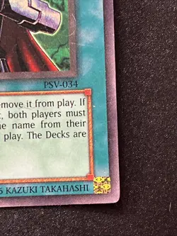 Yu-Gi-Oh! TCG Nobleman of Crossout 1st Edition PSV-034 Unlimited Super Rare - Image 5