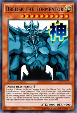 RA05-EN129 Obelisk the Tormentor Ultra Rare 1st Ed YuGiOh Preorder - Image 1