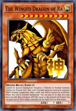 RA05-EN130 The Winged Dragon of Ra Ultra Rare 1st Ed YuGiOh Preorder - Image 1