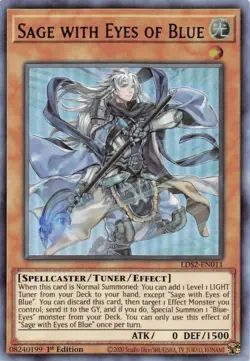 1x Sage with Eyes of Blue (Purple) | LDS2-EN011 | UR | 1st Ed | NM | YuGiOh - Image 1