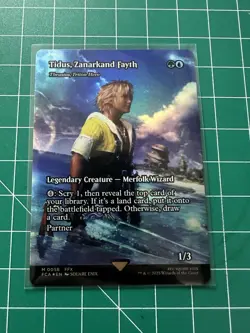 Tidus, Zanarkand Fayth - Thrasios, Triton Hero (Showcase) FF: 0058 Foil - Image 1