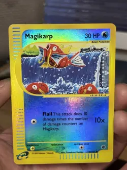 Magikarp 118/165 Expedition 2002 Reverse Holo Pokemon Card TCG - Image 1