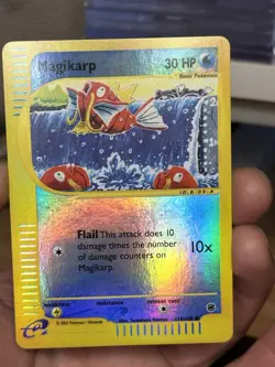 Magikarp 118/165 Expedition 2002 Reverse Holo Pokemon Card TCG - Image 2