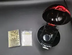 23K Gold Plated MewtwoTrading Card 1999 Burger King Pokemon Ball - Image 5