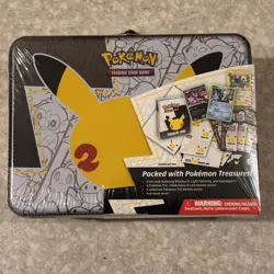 Pokemon TCG Celebrations 25th Anniversary Collectors Chest Lunch Box Tin Sealed 820650809415 - Image 1