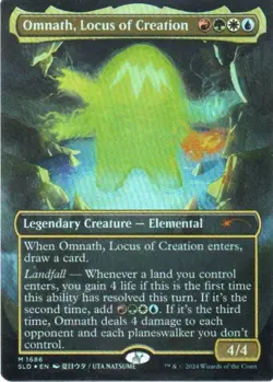 MTG: Secret Lair Drop Series: Rainbow Foil Omnath, Locus of Creation: LP Con - Image 1